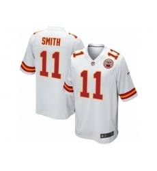 Nike Kansas City Chiefs 11 Alex Smith White Game NFL Jersey