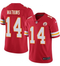 Nike Chiefs #14 Sammy Watkins Red Team Color Youth Stitched NFL Vapor Untouchable Limited Jersey