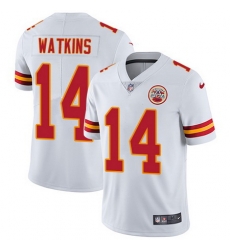 Nike Chiefs #14 Sammy Watkins White Youth Stitched NFL Vapor Untouchable Limited Jersey