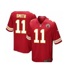 Nike Youth NFL Kansas City Chiefs #11 Alex Smith Red Jerseys