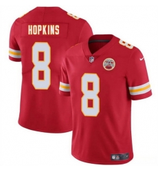 Youth Kansas City Chiefs 8 DeAndre Hopkins Red Vapor Untouchable Limited Stitched Football Jersey