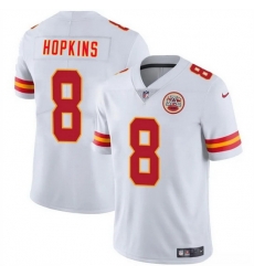 Youth  Kansas City Chiefs 8 DeAndre Hopkins White Vapor Untouchable Limited Stitched Football Jersey II