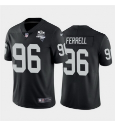 Nike Raiders 96 Clelin Ferrell Black 2020 Inaugural Season Vapor Untouchable Limited Jersey