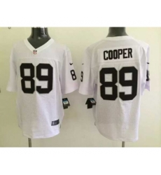 nike nfl jerseys oakland raiders 89 cooper white[Elite][cooper]