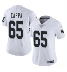 Women Las Vegas Raiders 2365 Alex Cappa White 2025 Vapor Stitched Jersey