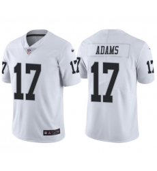 Youth Las Vegas Raiders #17 Davante Adams White Vapor Limited Stitched Jersey