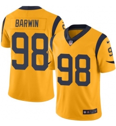 Nike Rams #98 Connor Barwin Gold Youth Stitched NFL Limited Rush Jersey