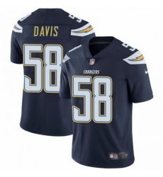 Chargers 58 Thomas Davis Navy Vapor Untouchable Limited Jesrey