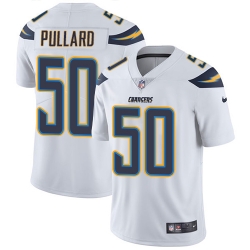 Mens Los Angel Chargers #50 Hayes Pullard White Alternate Vapor Untouchable Jersey