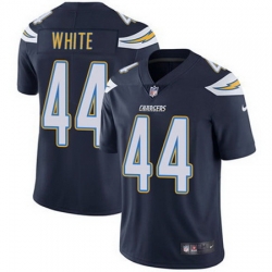 Nike Chargers #44 Kyzir White Navy Blue Team Color Mens Stitched NFL Vapor Untouchable Limited Jersey