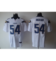 Nike San Diego Chargers 54 Melvin Ingram White Elite NFL Jersey