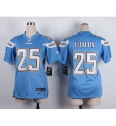 nike women nfl jerseys san diego chargers 25 goroon lt.blue[nike]