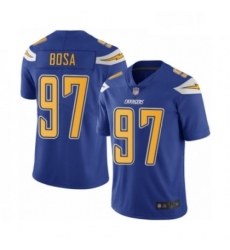 Youth Los Angeles Chargers 97 Joey Bosa Limited Electric Blue Rush Vapor Untouchable Football Jersey