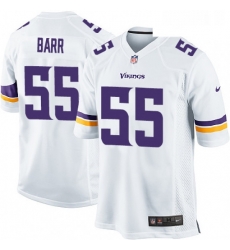 Mens Nike Minnesota Vikings 55 Anthony Barr Game White NFL Jersey