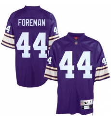 Minnesota Vikings 44 Chuck Foreman Purple Jerseys Throwback