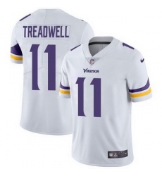 Nike Vikings 11 Laquon Treadwell White Vapor Untouchable Limited Jersey