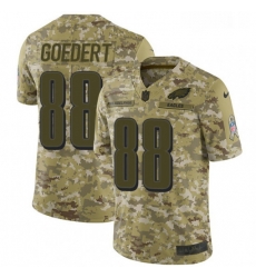 Mens Nike Philadelphia Eagles 88 Dallas Goedert Limited Camo 2018 Salute to Service NFL Jersey