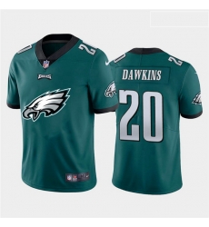 Nike Eagles 20 Brian Dawkins Green Team Big Logo Vapor Untouchable Limited Jersey