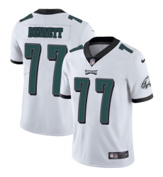 Nike Eagles #77 Michael Bennett White Mens Stitched NFL Vapor Untouchable Limited Jersey