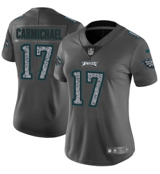 Nike Eagles #17 Harold Carmichael Gray Static Womens NFL Vapor Untouchable Game Jersey