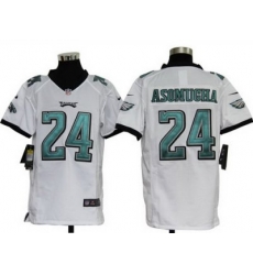 Youth Nike Philadelphia Eagles 24# Nnamdi Asomugha White Nike NFL Jerseys