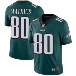 Youth Nike Philadelphia Eagles Quez Watkins #80 Green Vapor Limited Jersey