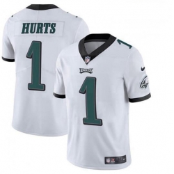 Youth Philadelphia Eagles Jalen Hurts 1 Limited White Vapor Untouchable NFL Jersey