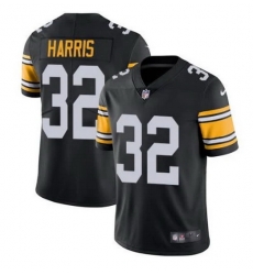 Men Pittsburgh Steelers 32 Franco Harris Black Vapor Untouchable Limited Stitched jersey