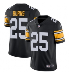 Nike Steelers #25 Artie Burns Black Alternate Mens Stitched NFL Vapor Untouchable Limited Jersey