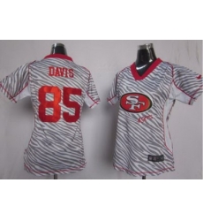 Women Nike San Francisco 49ers 85 Vernon Davis