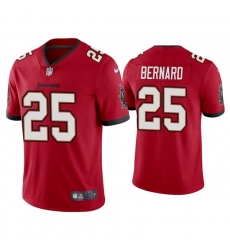 Men Tampa Bay Buccaneers 25 Giovani Bernard Red Vapor Untouchable Limited Stitched Jersey