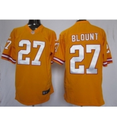 Nike Tampa Bay Buccaneers 27 LeGarrette Blount Yellow Game NFL Jersey