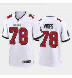 men tristan wirfs tampa bay buccaneers white game jersey 2020 