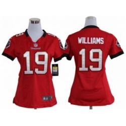 Nike Women NFL Tampa Bay Buccaneers #19 Mike Williams Red Jerseys