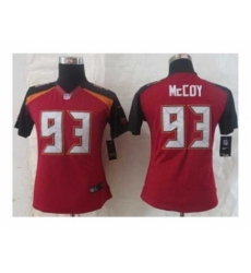 Nike Women Tampa Bay Buccaneers #93 Mccoy Red jerseys[2014 new]