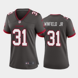 women antoine winfield jr. tampa bay buccaneers pewter alternate game jersey 