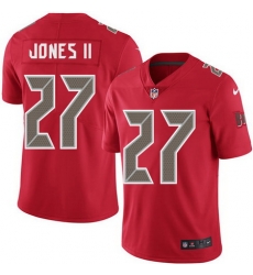 Nike Buccaneers #27 Ronald Jones II Red Youth Stitched NFL Limited Rush Jersey