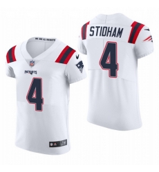 New England Patriots 4 Jarrett Stidham Nike Men White Team Color Men Stitched NFL 2020 Vapor Untouchable Elite Jersey