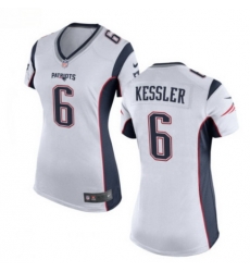 Women Patriots 6 Cody Kessler Navy White Team Football Vapor Untouchable Limited jerseys