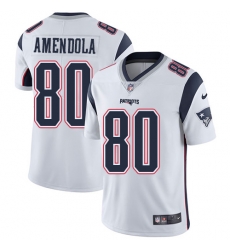 Nike Patriots #80 Danny Amendola White Youth Stitched NFL Vapor Untouchable Limited Jersey