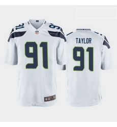 men darrell taylor seattle seahawks white game jersey 