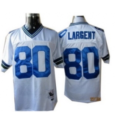 nfl Seattle Seahawks 80 Steve Largent Throwback white