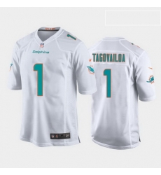 youth tua tagovailoa miami dolphins white game jersey 