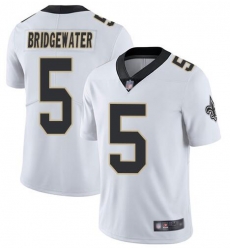 Nike Saints 5 Teddy Bridgewater White Vapor Untouchable Limited Jesey