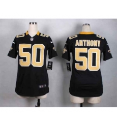 nike women nfl jerseys new orleans saints 50 anthony black[nike]