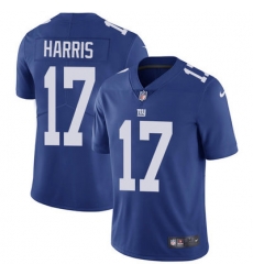 Nike Giants #17 Dwayne Harris Royal Blue Team Color Mens Stitched NFL Vapor Untouchable Limited Jersey