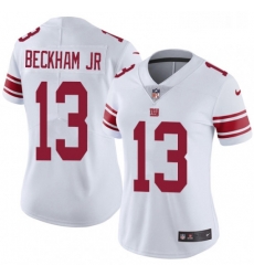 Womens Nike New York Giants 13 Odell Beckham Jr Elite White NFL Jersey