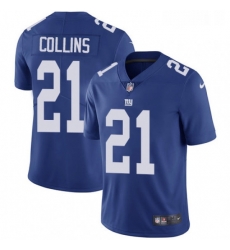 Youth Nike New York Giants 21 Landon Collins Royal Blue Team Color Vapor Untouchable Limited Player NFL Jersey