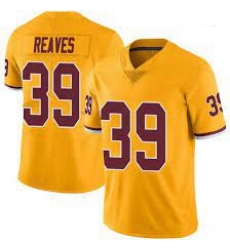 Men Washington 39 Jeremy Reaves Limited Vapor Untouchable Gold Jersey