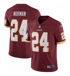 Mens Nike Washington Redskins 24 Josh Norman Burgundy Red Team Color Vapor Untouchable Limited Player NFL Jersey